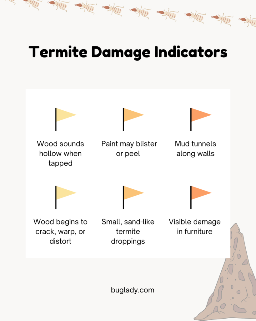 Termite Damage Indicators