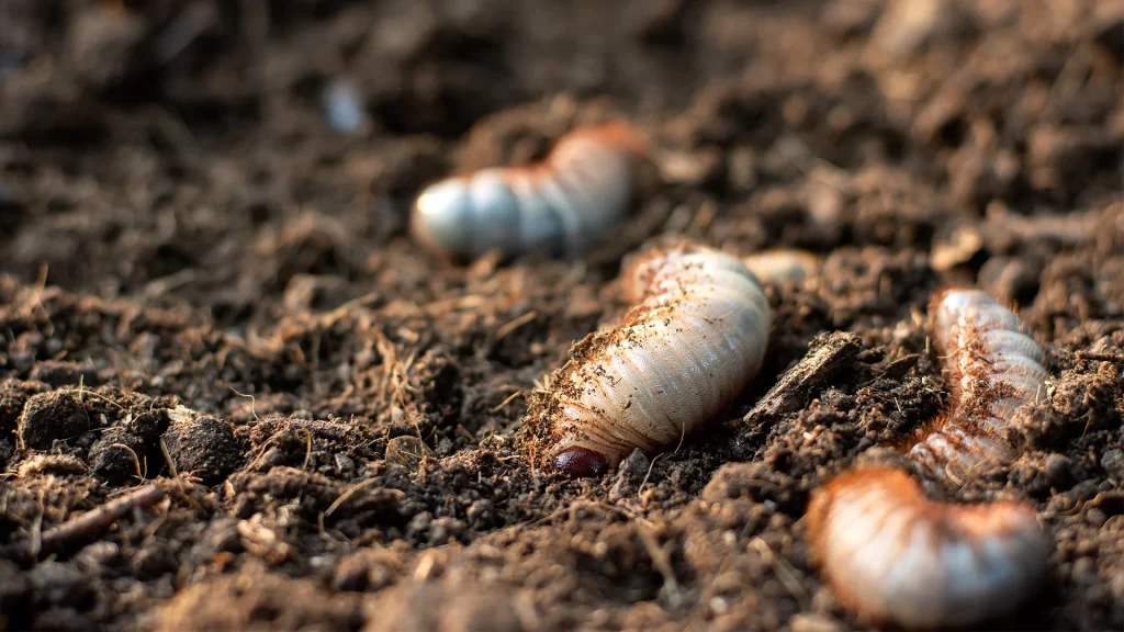 beetle beetle larvae
