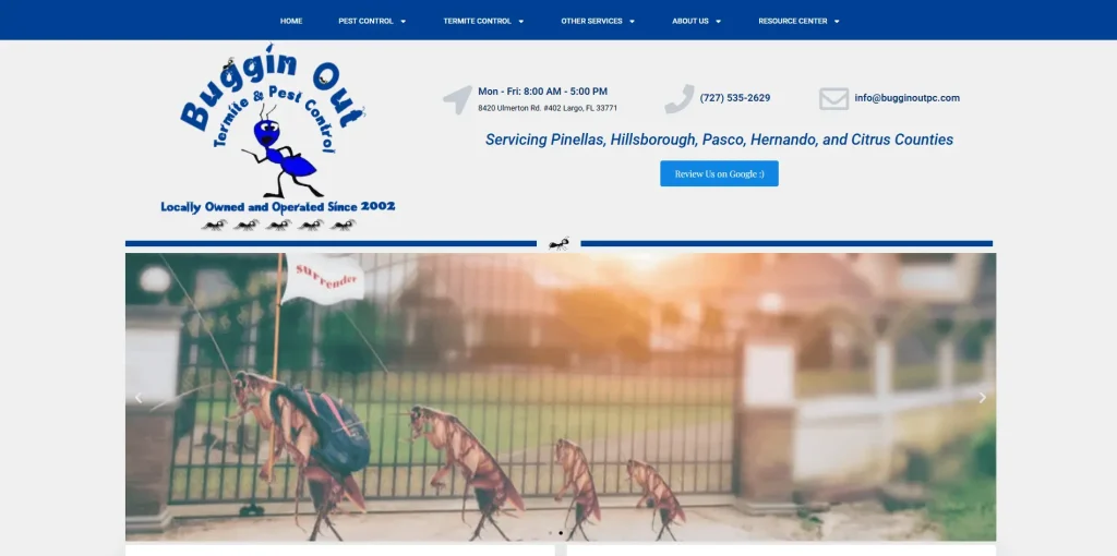 Buggin Out Homepage